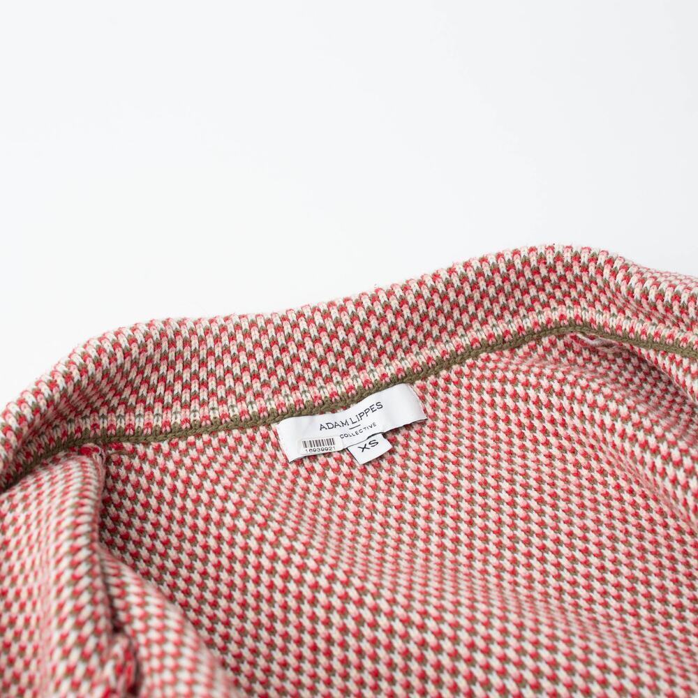 Adam Lippes x RTR Pink Knit Collared Jacket - Picture 7 of 10